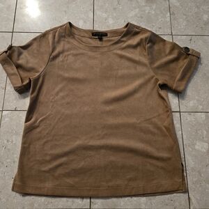 Women's Banana Republic Brushed Suede Top - Medium
